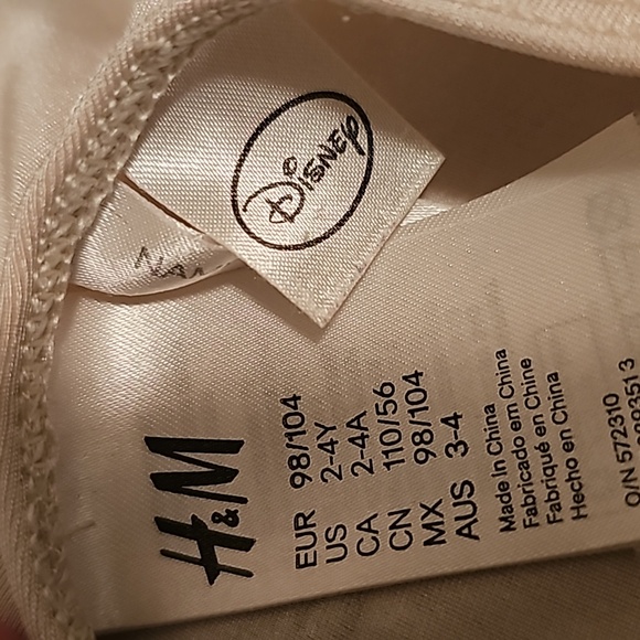 2t - 4t Disney Bambi body suit with attached tutu - Picture 4 of 4